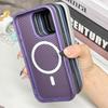 For IPhone17promax Mobile Phone Case Magnetic Carbon Fiber Pattern Same Texture Kevlar Mobile Phone Case