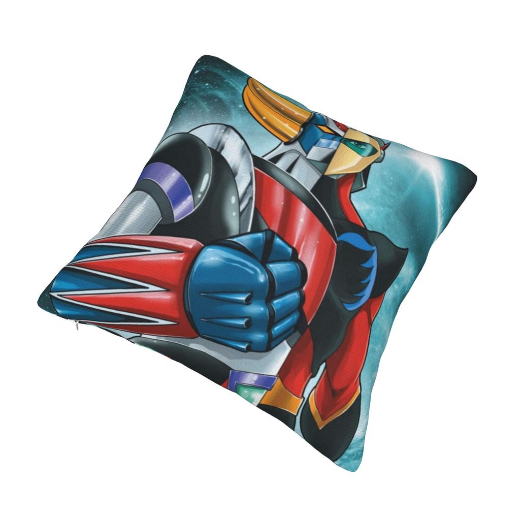 Ufo Robot Grendizer Goldorak Manga Pillowcase Soft Fabric Cushion Cover Gift Throw Pillow Case Cover Home Square 40*40Cm