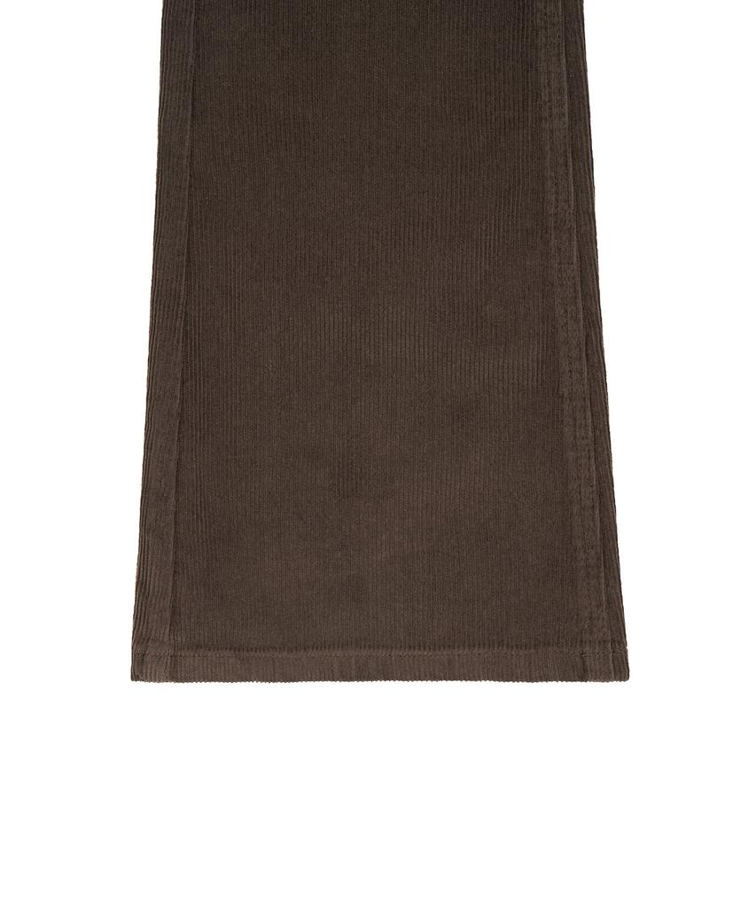 PEPLEE Banding Corduroy Boots Cut Pants (Brown)