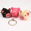 Cute Pig Style Keychain Led Light Sound Key Chain Keyring Car Bag Pendant Decoration Gift