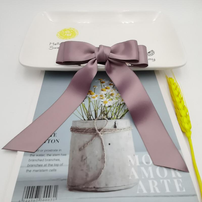 Korean Style Fabric Hair Bow Hairpin For Women Girls Ribbon Hair Clips Bowknot Spring Clip Female Hair Accessories