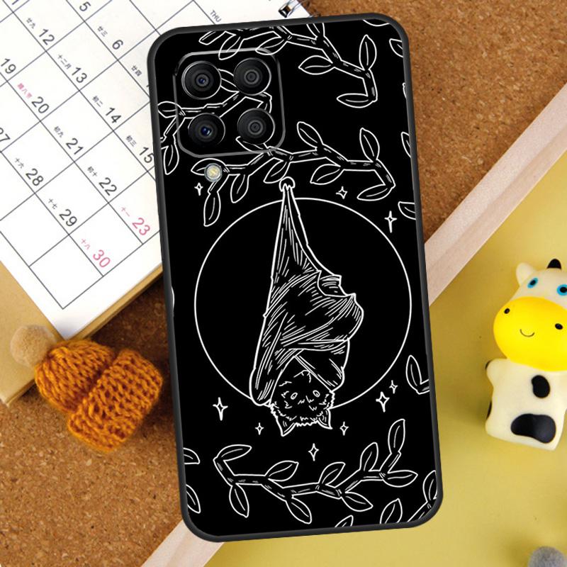 Skull Gothic Creepy Pastel Goth Case For Samsung Galaxy M12 M32 M52 M13 M23 M33 M53 M14 M34 M54 M20 M30s M31s M31 M51 Cover