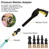 1Pcs 1/4" Water Torch Connector Quick Release Car Washing Accessory  for Karcher for LAVOR for Bosch