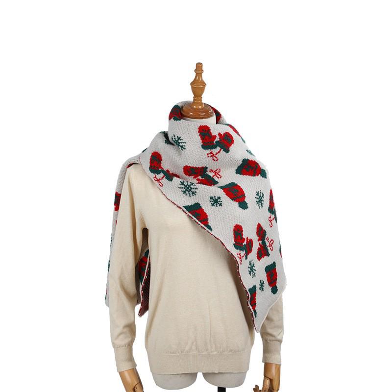 Versatile Knitted Scarf: Warm Winter Gift for Men, Women & Students
