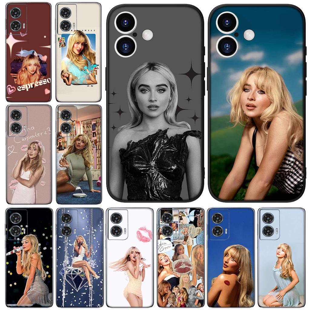Cover Sabrinas SC Poster Carpenters für Samsung Galaxy S25 S24 S23 Fe Ultra Plus S7 Edge A05 A06 A16 A15 A35 Handyhülle