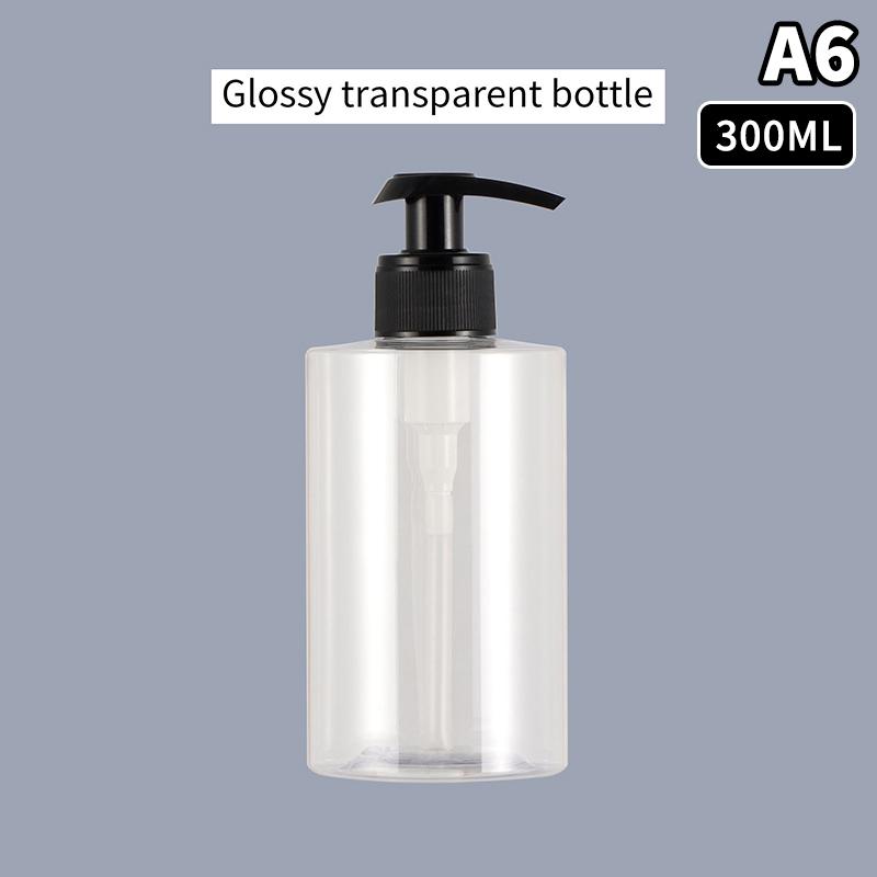 

300/500ml Soap Dispenser Bottle Shampoo Shower Gel Bottle Refillable Wide Mouth Lotion Hand Sanitizer Bottle Bathroom Container