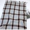 Popularity Style Tartan Plaid Scarf   Fringe Shawl - Weekend Casual Windproof Warm Scarf for Autumn Winter