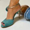 Stiletto High Heels Damenschuhe Offene Zehenpartie Sexy Sandalen