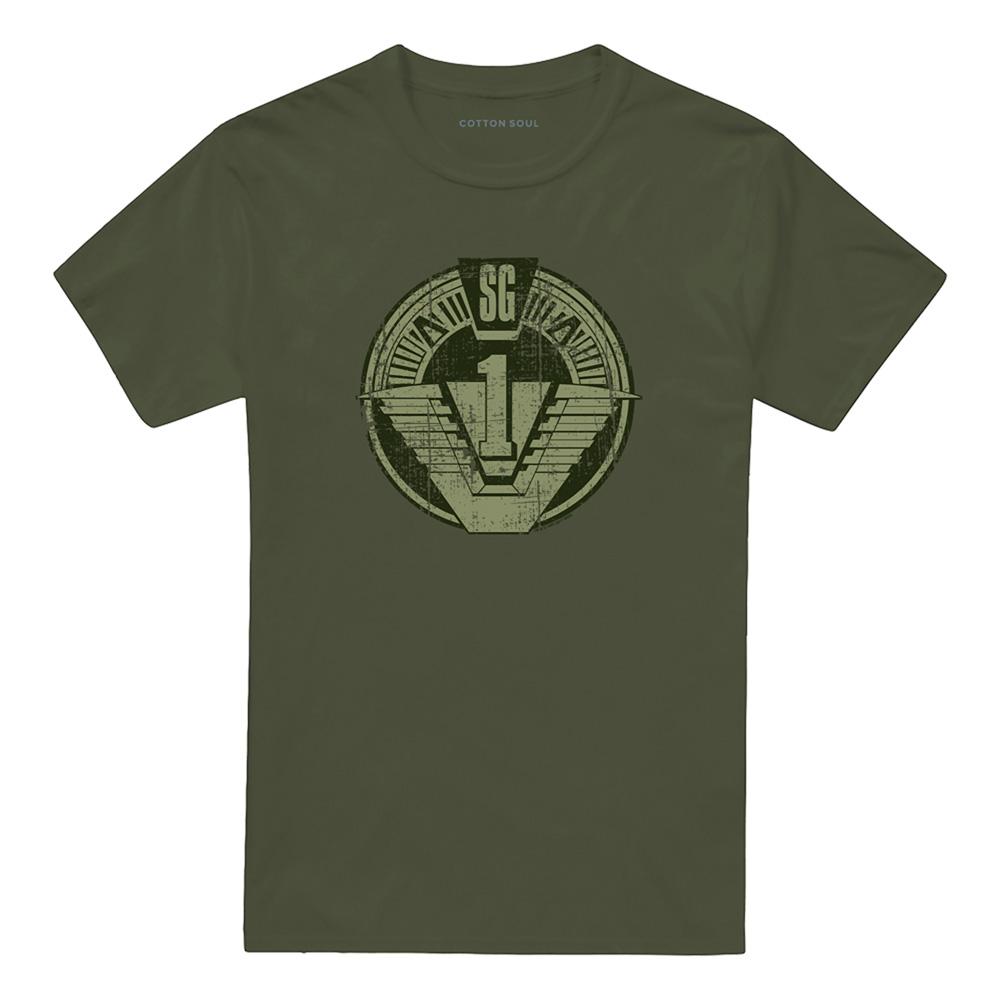 Stargate SG-1 Unisex Adult Distressed T-Shirt