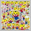 50 Qiaohu Cartoon Stickers: Waterproof, Early Education, for Notebooks, Phones, Planners, Power Banks