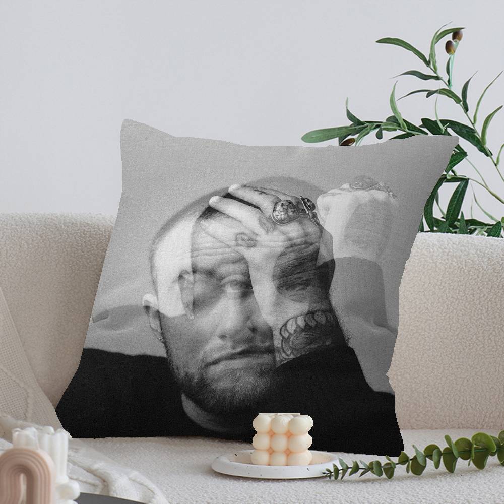 Singer M-Mac Miller Pillow Cover For Bedroom Room And Living Room Sofa Decorative Cushion Cover