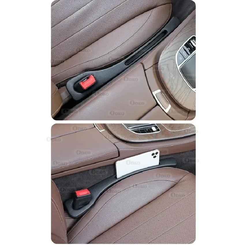 Car Seat Gap Stuff Side Seam Universal PU Car Gap Filler Leakproof Seat Gap Storage Organizer For Volvo S60 V40 V50 V60 Xc60