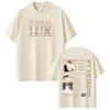 Singer ROSALÍA Lux Album 2026 Tour Tees Men Women Fashion T Shirt Shortsleeved top Aesthetic Trend Cotton Tshirts Streetwear