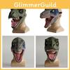 Jurassic World Dinosaurier Latexmaske Kopfbedeckung Tyrannosaurus Rex Halloween Cosplay Requisite