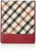 Daks HouseCheck Bifold Wallet, Red