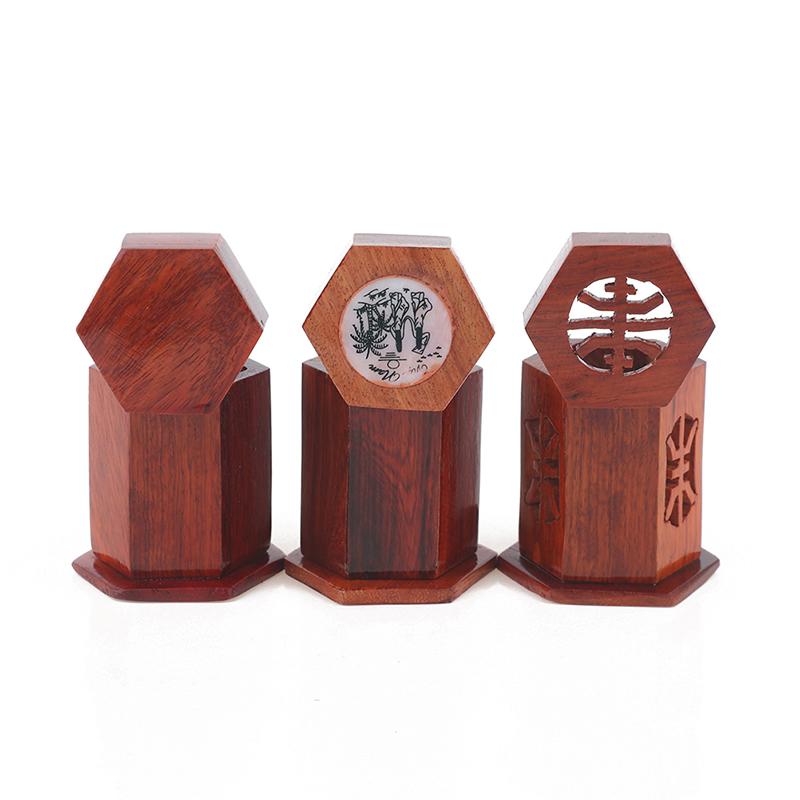 Buy Wooden Toothpick Holder Carving Toothpick Box Carrier Portable