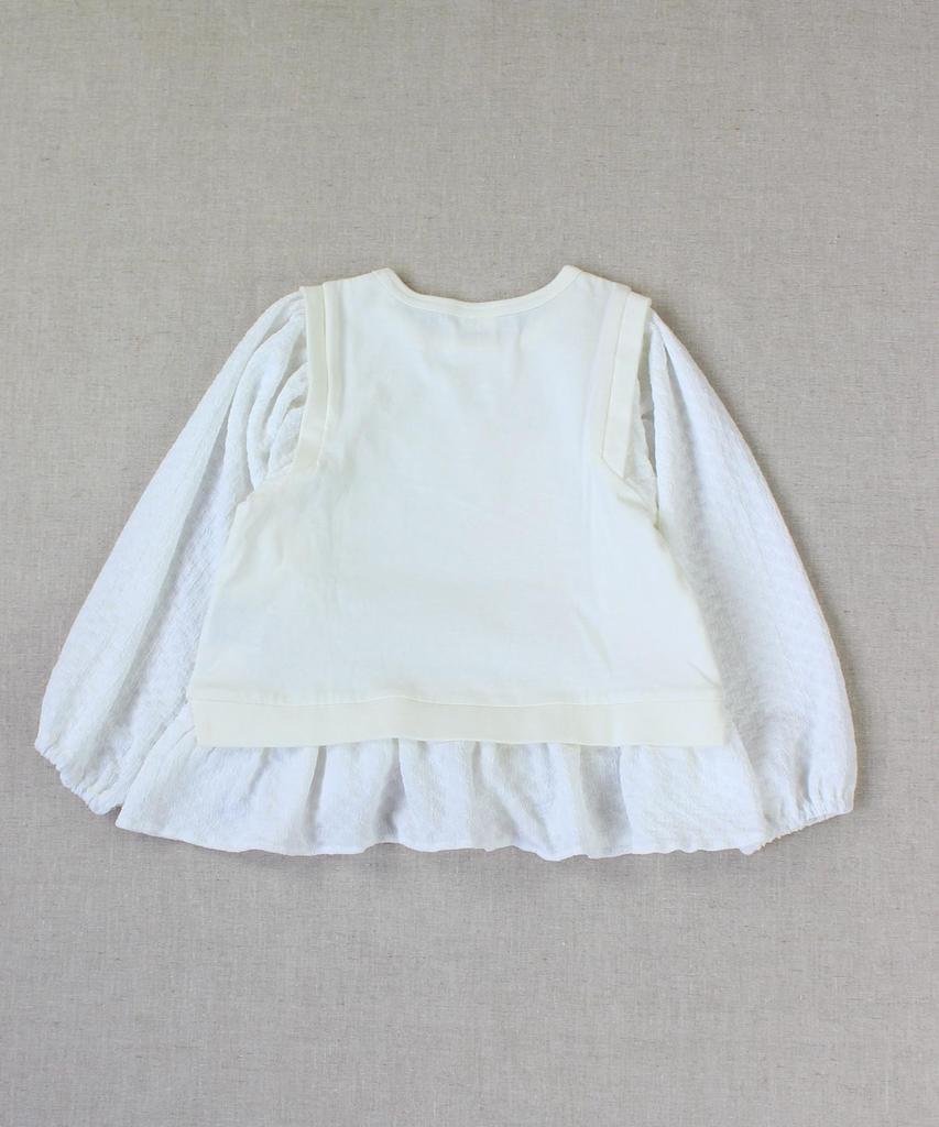 Escape Classic 11331002 Magical Sequin Long T-Shirt, Girls, White