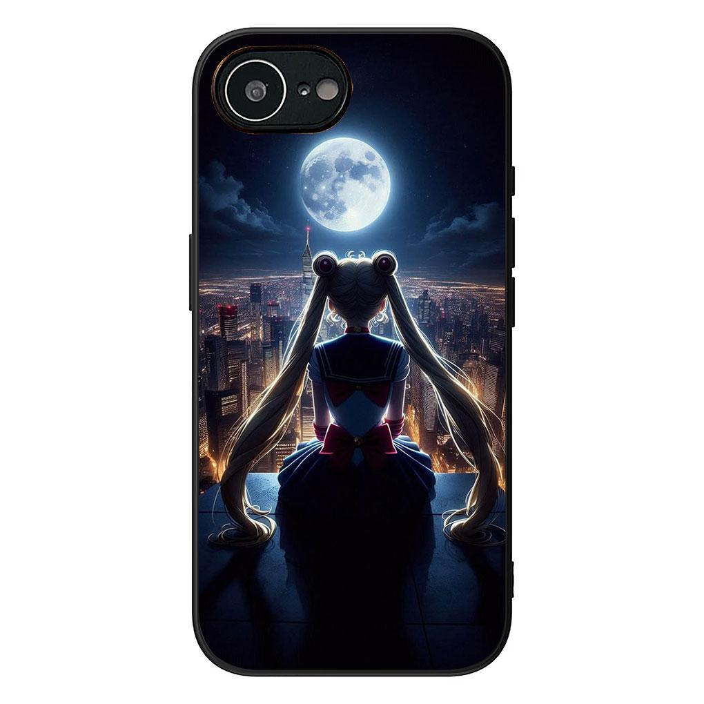 S-Sailors Wallpaper Moon Phone Cover for Motorola Moto Edge 50 30 Fusion 40 NEO Ultra Pro E14 G20 E15 G35 G84 G13 G53 Soft Case