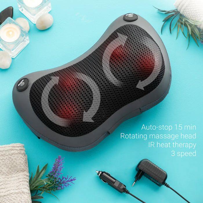 Masseur Shiatsu - INNOVAGOODS - Compact - Design moderne - Facile à transporter - Confortable
