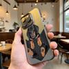Dachshund in Black Pocket Hard Phone Case for Iphone 16 15 14 13 12 11 Pro Max Mini Shockproof Anti-Scratch Protective Cover
