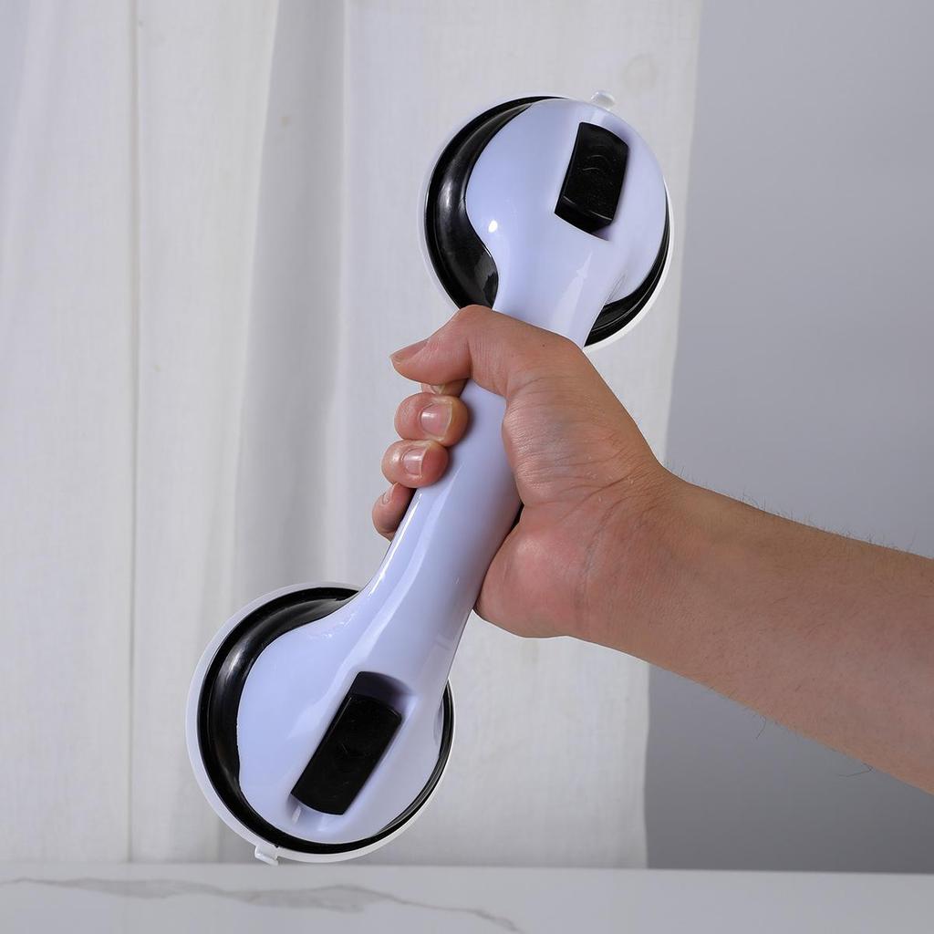 Nail-Free Bathroom Suction Handrail for Doors, Windows, & Sliding Glass - Ideal for Children & Elderly