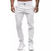 Oufier Men's Straight Leg Trousers Casual Summer Basic Cotton Pants