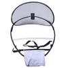 Large Fishing Umbrella Hat Foldable Sun Shade Caps Headwear Double Shoulder Umbrella  Hiking