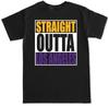 STRAIGHT OUTTA LOS ANGELES LA LAKERS BASKETBALL LILA GOLD MAMBA HERREN T-SHIRT Unisex T-Shirt