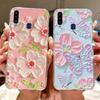 Case For Samsung Galaxy A20 A20e A20s Cover Fashion Flower Butterfly Soft Silicone Clear Bumper For Samsung A30 A 30 A 20 Covers