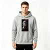 Men Anime Demon Slayer Rengoku Print Pullover Hoodie Casual Long Sleeve Streetwear Sweatshirt