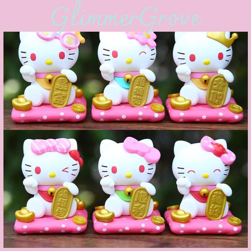 Figure Anime Fortune Cat Tabletop Decorations Toys Collectibles