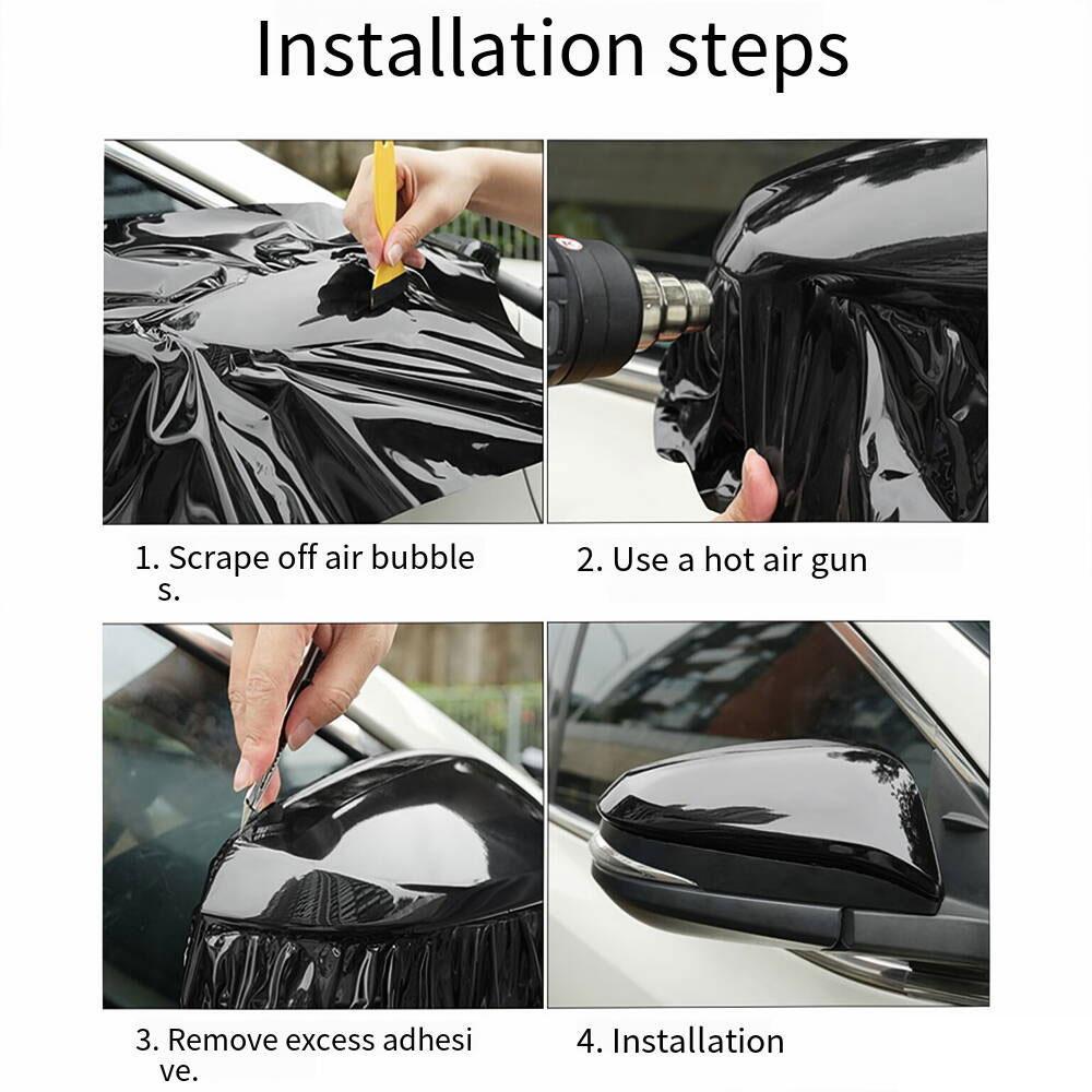 3D Carbon Fiber Vinyl Wrap Sticker 12 Colors Waterproof Film Motorcycle Auto Tuning Accessories Self-Adhesive Exterior Interior