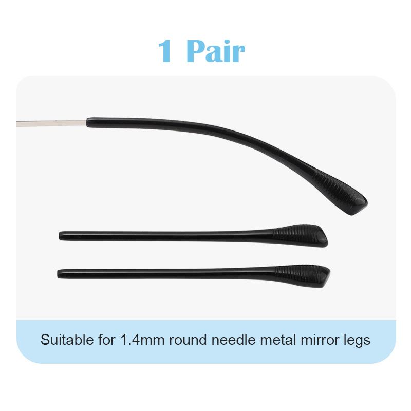 

1 Pair Anti-Slip Glasses Leg Cover Anti-Slip Ear Hook Holder Sunglasses Eyeglass Leg Temple Tips Legs Earmuffs