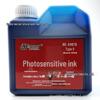 Qian Bai Dai Light-Sensitive Ink Pad, Large 1000ml, Available In Red, Blue, Black - Ideal for Invoice and Financial Stamps