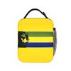 Ayrtons Sennas Racing Cars Logo Lunch Bag Kawaii Lunch Box Convenient Thermal Lunch Bags For Men Waterproof Designer Cooler Bag