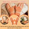 Comfortable Knitted Gloves, Hand-knitted, Warm Winter Gloves For Women.
