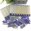 Small Size 24Pcs/Set Salon Nylon Hook & Loop Hair Rollers Set Hair Root Perm Rods Bars Curlers with Clips & Rubber Bands