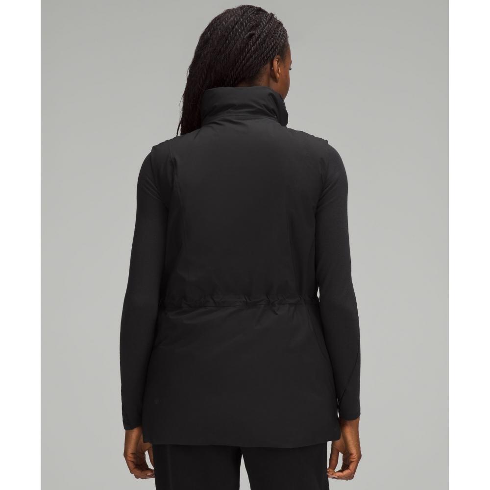 Lululemon Stretchseal Waterproof Down Filled Vest Black