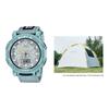 Casio Baby-G Shockproof Waterproof Casual Trendy Eco-Friendly Pet Tent Theme Quartz Movement Fabric Strap Watch Women watches Blue BGA-310C-3APRC