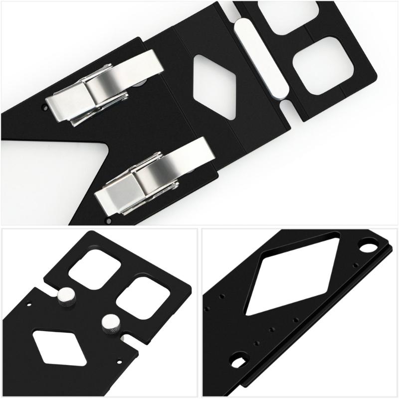 Aluminum 90°Right Angle Guide Rails 90 Degree Angle Stop Precise Cutting Tool For Woodworking And Carpentry Operations