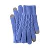 Thickened Winter Knitted Gloves Windproof Wool Gloves Fashion Cycling Gloves  for Men Women