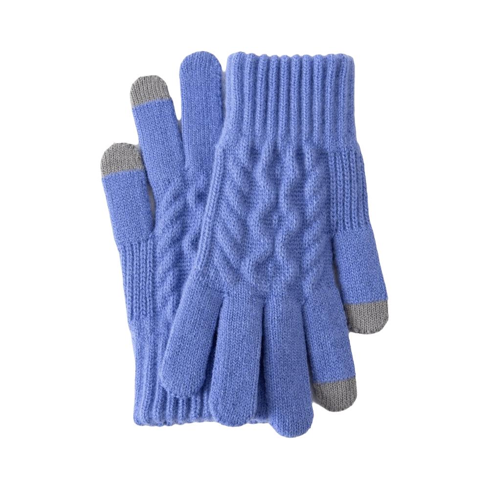 Thickened Winter Knitted Gloves Windproof Wool Gloves Fashion Cycling Gloves  for Men Women
