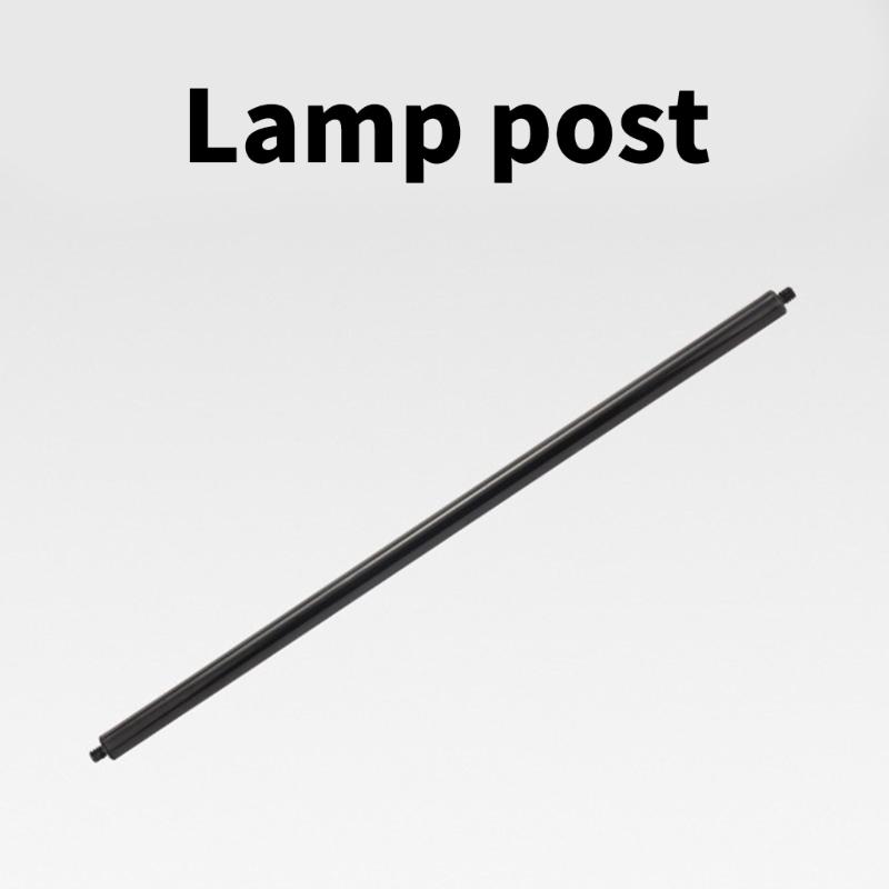 Aluminum Camera Extension Rod with Double 1/4Inch Male Threads for DSLR, Action Cameras