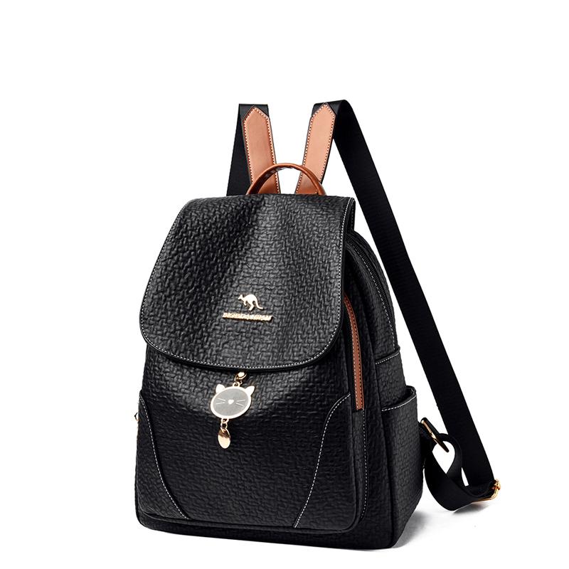 PU Backpack Women's Large Capacity Travel Backpack