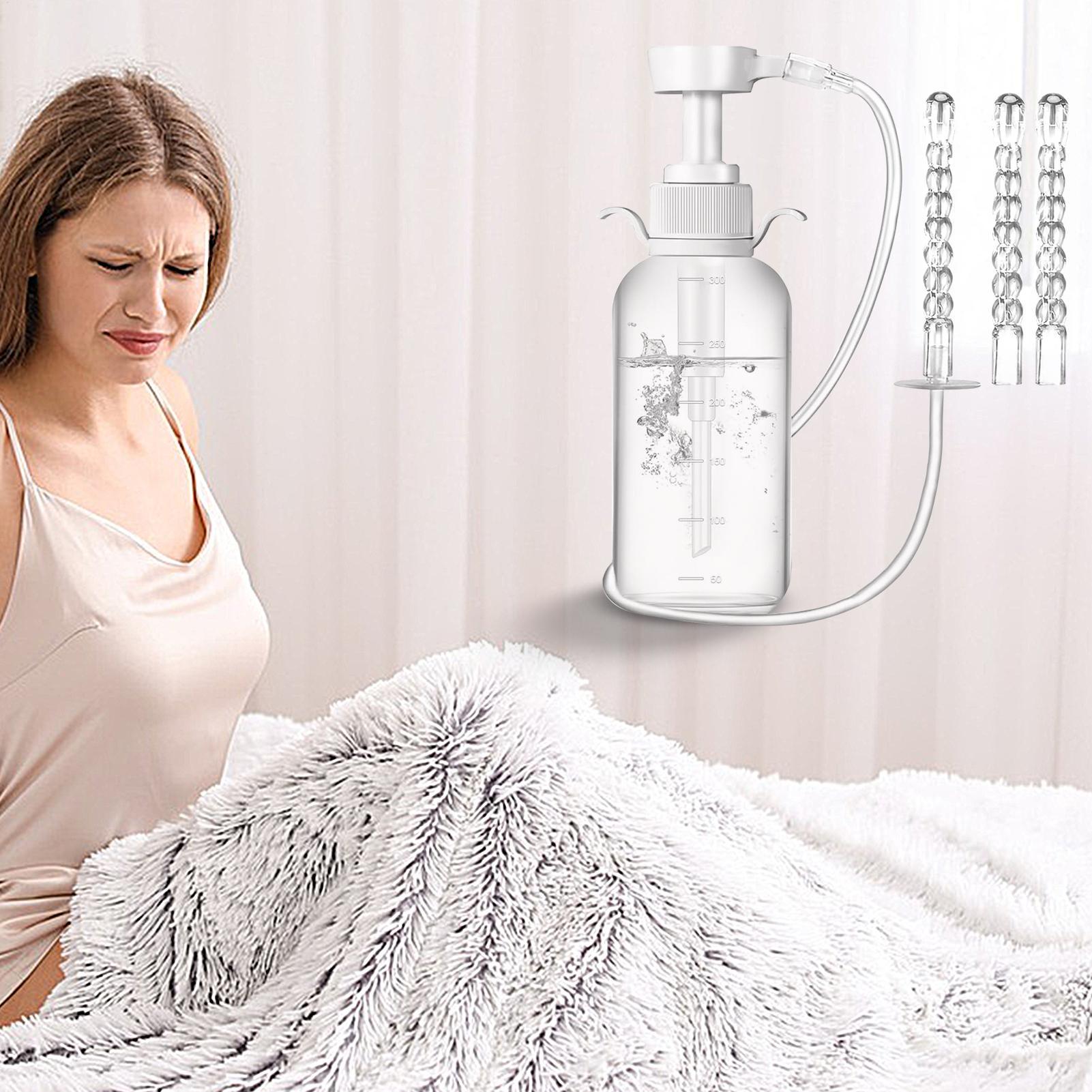

Douche Bottles for Women 300ml Vaginal Wash Bottle Gentle Reusable Rinser Intimate Care for Home Bathroom Travel Hospital Toilet China Mainland
