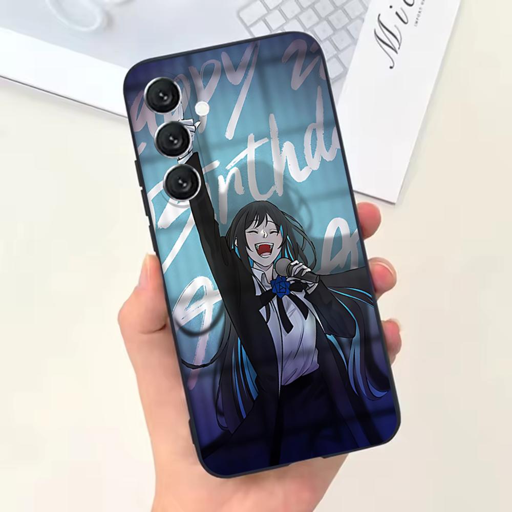 Ado Japanische Sängerin Handyhülle Für Samsung Galaxy A13,A21s,A22,A31,A32,A52,A53,A71,A80,Weiche Schwarze Hülle