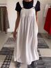 2024 Summer Women's Hot-Selling European/American Cotton & Linen Long Sling Dress