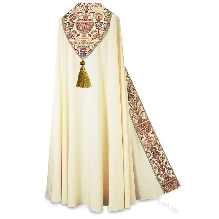 European Style Tassel Cloak Costume for Stage Performance