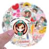 50 Nurses Series Stickers Cartoon International Nurse Day Doctor Stethoscope Stickers Decorative Suitcase Stickers