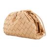 Bottega Veneta Mini Pouch Almond/Gold Women Pouches Tan 585852-VCPP1-2700